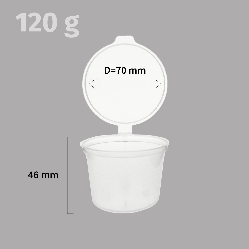 4-Oz კონტეინერი (LUX) / 120 გრ - Image 2