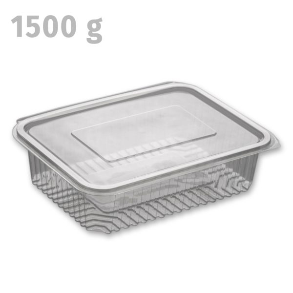 E-1500 ერთჯერადი კონტეინერი 1500 გრ WHITE
