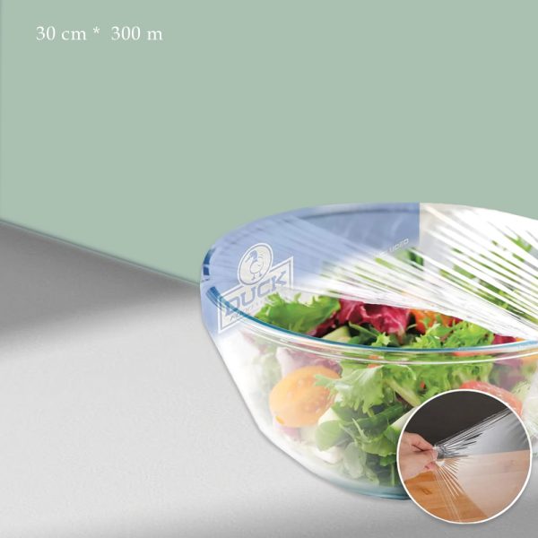 Premium Cling Film Roll (30 cm × 300 m)