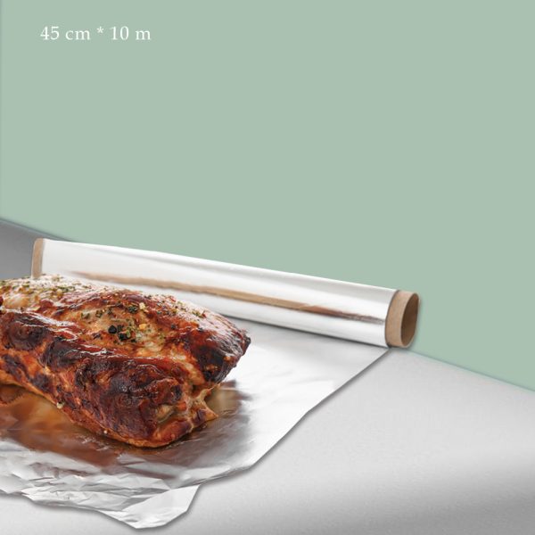 Premium Aluminum Foil Roll (45 cm × 50 m)